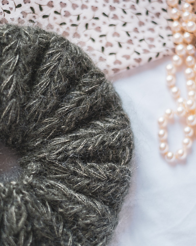 Aks scrunchie - Helene Rønquist Knutsen