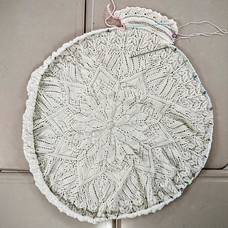 Beginning of January progress of edging