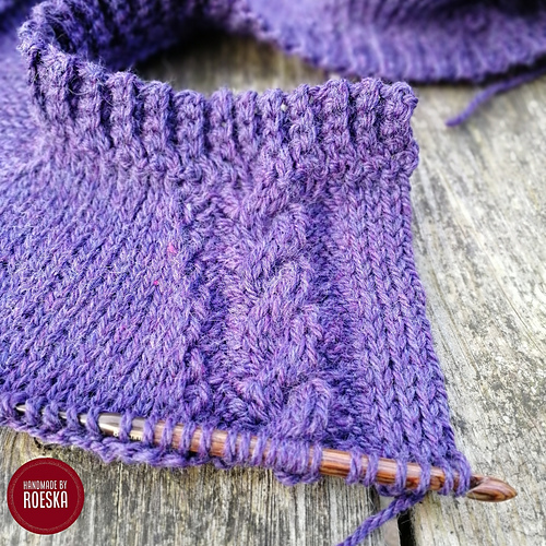 Tunisian Simple Cable Cardigan - Roeska Blankevoort