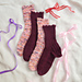 Simple Scallop Socks pattern 