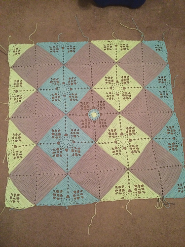 Victorian Lattice Square - 