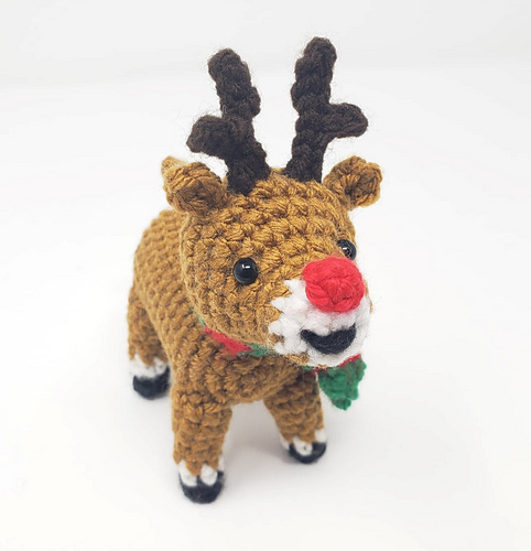 Randy the Reindeer - Rachel Baumann/ ChiChi's Whimsical Crochet