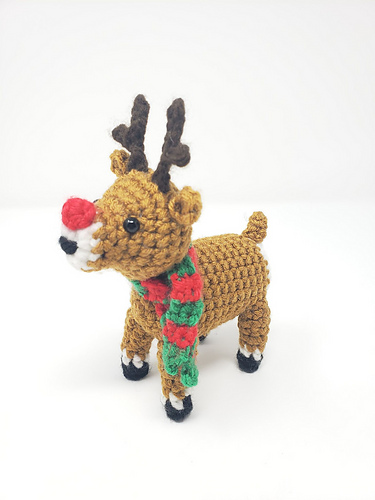 Randy the Reindeer - Rachel Baumann/ ChiChi's Whimsical Crochet