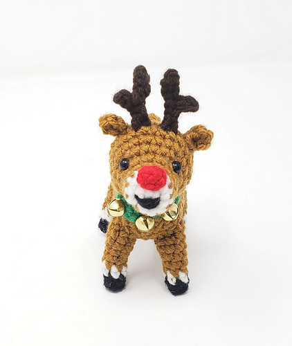 Randy the Reindeer - Rachel Baumann/ ChiChi's Whimsical Crochet