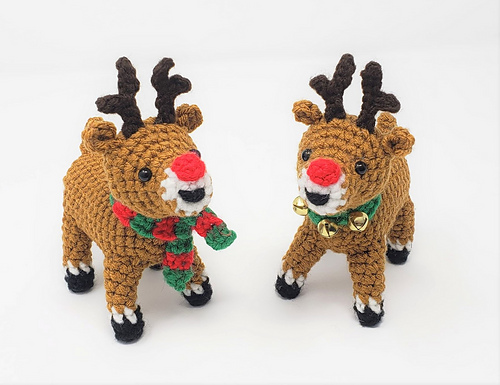 Randy the Reindeer - Rachel Baumann/ ChiChi's Whimsical Crochet