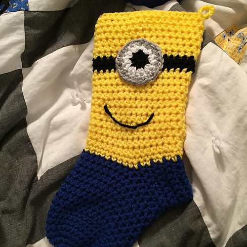 Minion Christmas Sock/Stocking photo 2