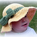Floppy Summer Sun Hat pattern 