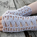 Sleeping Willow Fingerless Gloves pattern 