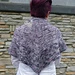 Petals on the Pavement Shawl pattern 