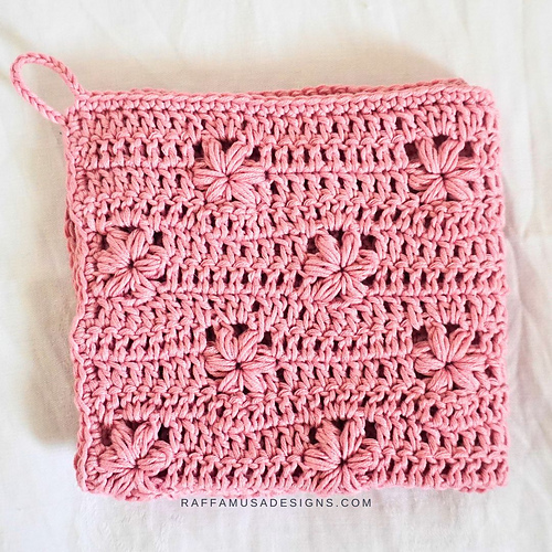 Flower Field Washcloth