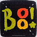 BOO! Applique pattern