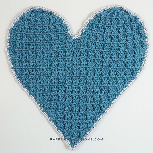 Waffle Heart Dishcloth photo 8