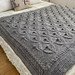 Blooming Trellis Blanket pattern 
