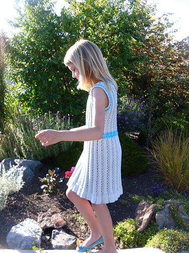 Snowdrop Pure Mulmul Dress (Ivory)