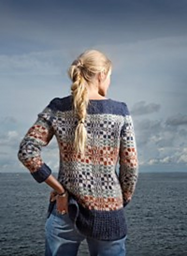 Genser med skjærgårdsmønster - Dorthe Skappel