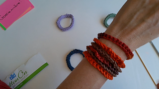 Ravelry: Plain Practical Bangles pattern by Raponsie Creations