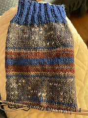 My sock in development.