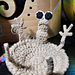 Marcus the worm POP UP! Coaster pattern 