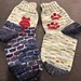 Cat socks pattern 