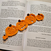 Halloween Pumpkins Bookmark pattern