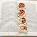 Ganny Square Cherry Pie Bookmark pattern 