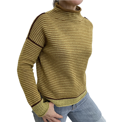 Striped Voronka Pullover