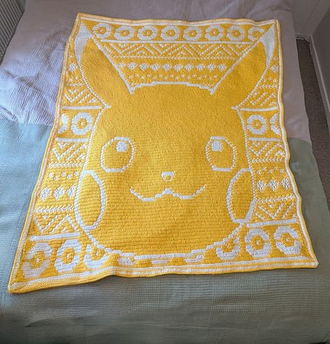 Pokemon Pikachu blanket