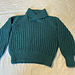 Sweater with Rolled Collar pattern 