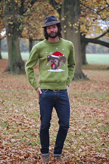 Squirrel Christmas Jumper pattern by 