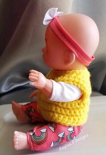 10" Doll Vest photo 3