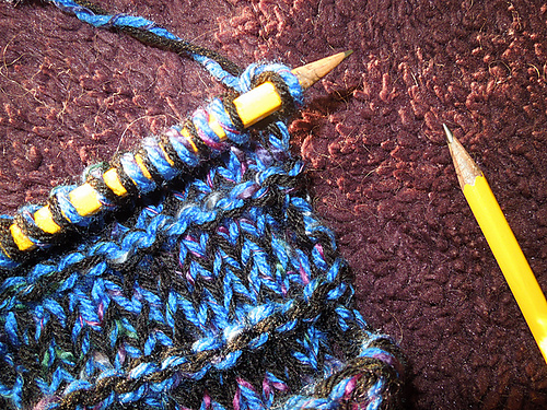 Pencil-Knit Coffee Cozy photo 3