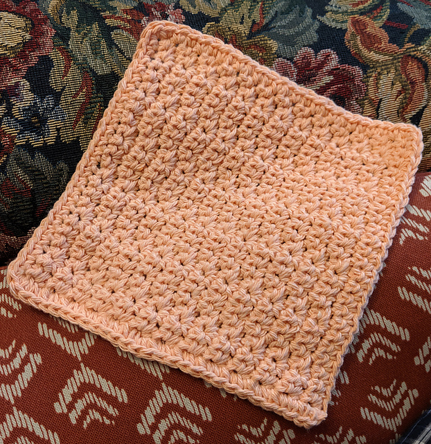 Ravelry Retrofresh's Single Crochet Dishcloth