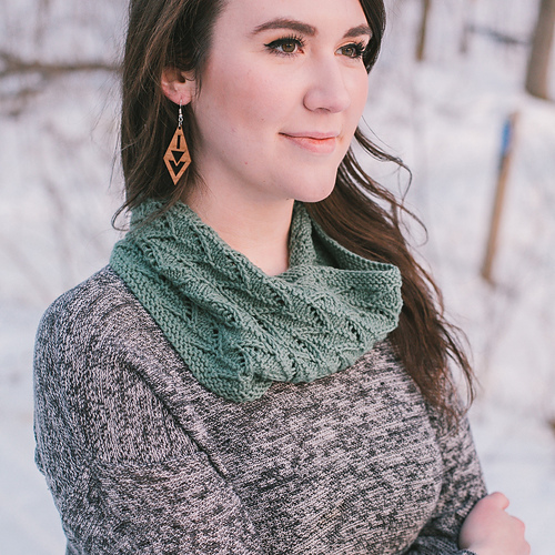 Finished my first knitting project! It took a few months but I did it ...