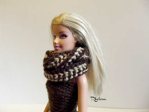 Fashion Doll Cowl Ear Warmer photo 2
