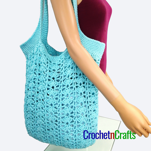 Ravelry OvertheShoulder Crochet Bag pattern by Rhelena