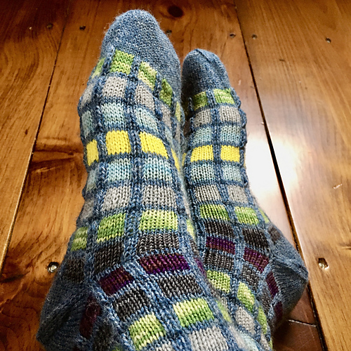 Ravelry Paint Pan Socks pattern by Wendy Staples