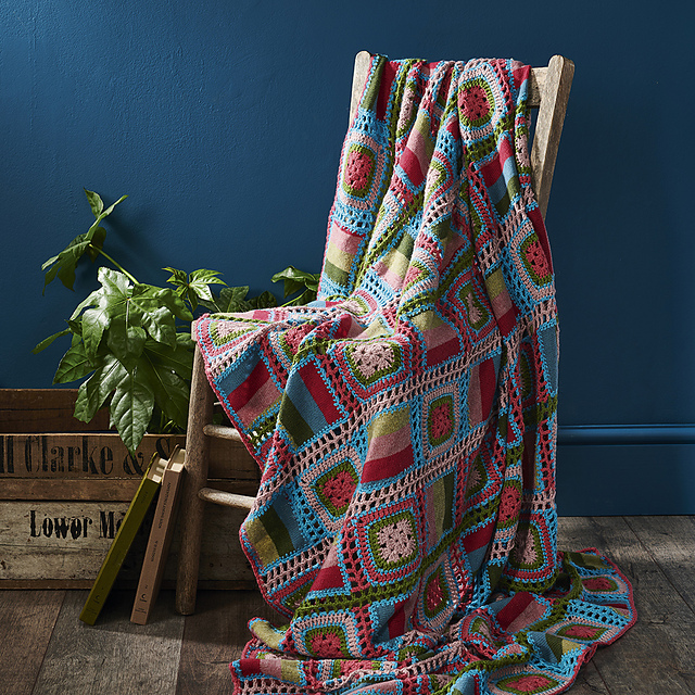 Ravelry Upcycled Blanket pattern by Sara Huntington