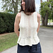 Moonpetal Top pattern 