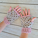 Fingerless Granny Square Mittens pattern 