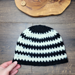 A Seed Stitch Hat pattern 
