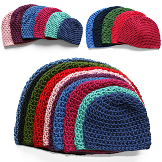Half Double Crochet Hat Pattern: 11 Sizes and 3 Lengths