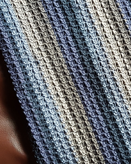 Grandma's Textured Lap Blanket Pattern 