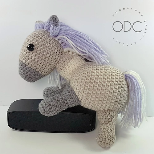 85 Free Crochet Farm Animals Patterns 39 Majestic Max Pony Free Crochet Pattern