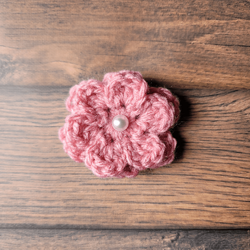 Crochet Blomsterpynt - 