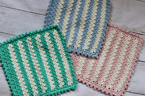 Tea Party Dishcloth