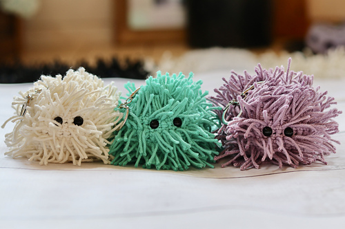Fluffball Keychain