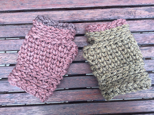 Ginger Spice Fingerless Gloves photo 3