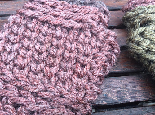 Ginger Spice Fingerless Gloves photo 5