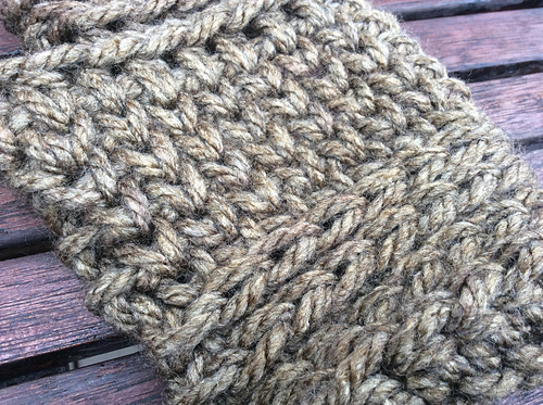 Ginger Spice Fingerless Gloves photo 4