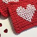 Heart Coasters Set photo 3
